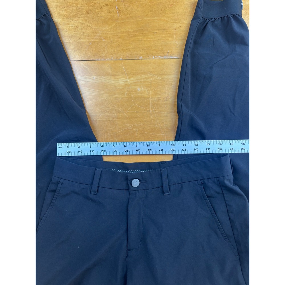 Primo Golf Joggers Mens 30 Regular Black Tapered Ankle Zip Performance Pants - Picture 2 of 7
